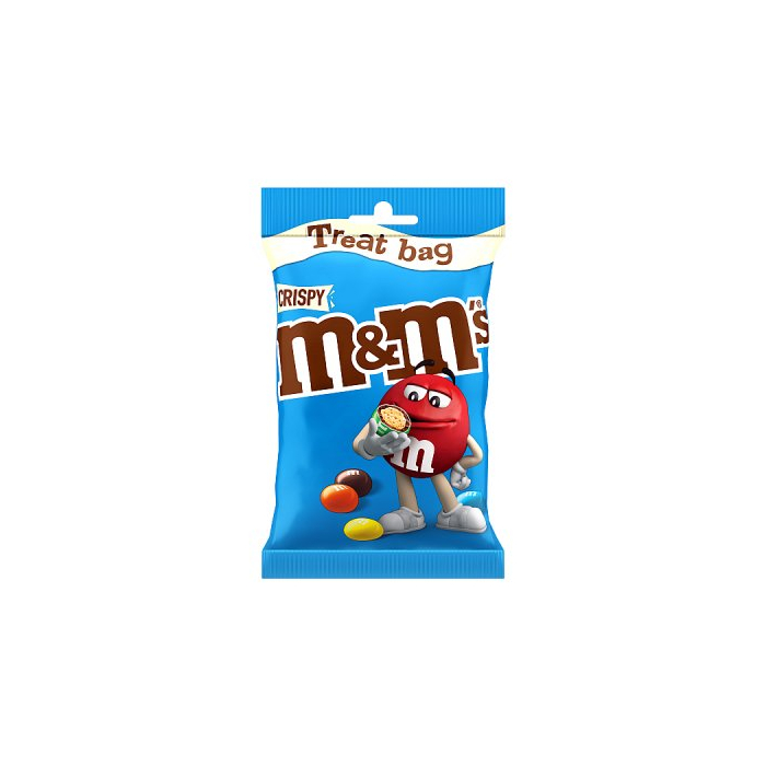 M&M's Crispy Chocolate Pouch Bag 107g